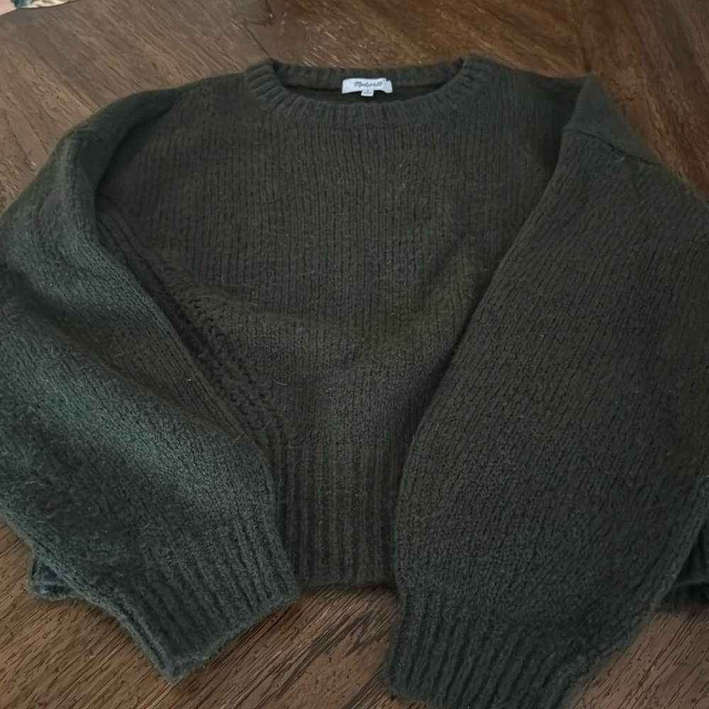 Madewell Green Sweater